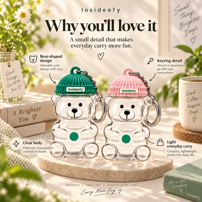 Insideefy Bearista Miniature Keychain – Limited Edition