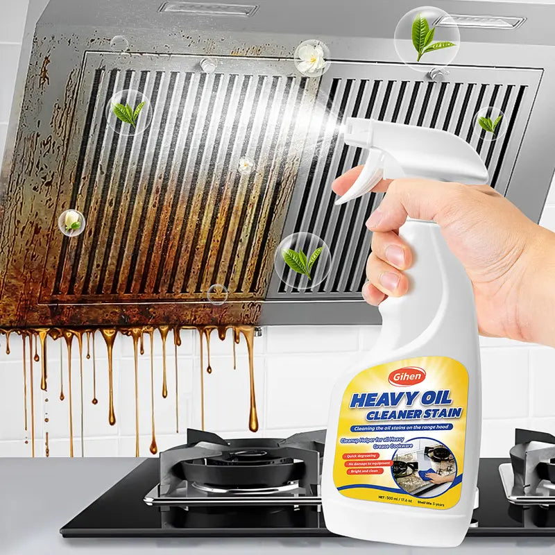 Wagmere Multi-Purpose Cleaner- Effective Multi-Purpose Cleaner with Spray Nozzle Spray & Towel for Kitchen, Household, Oven, Stove, Range Hood, Sink