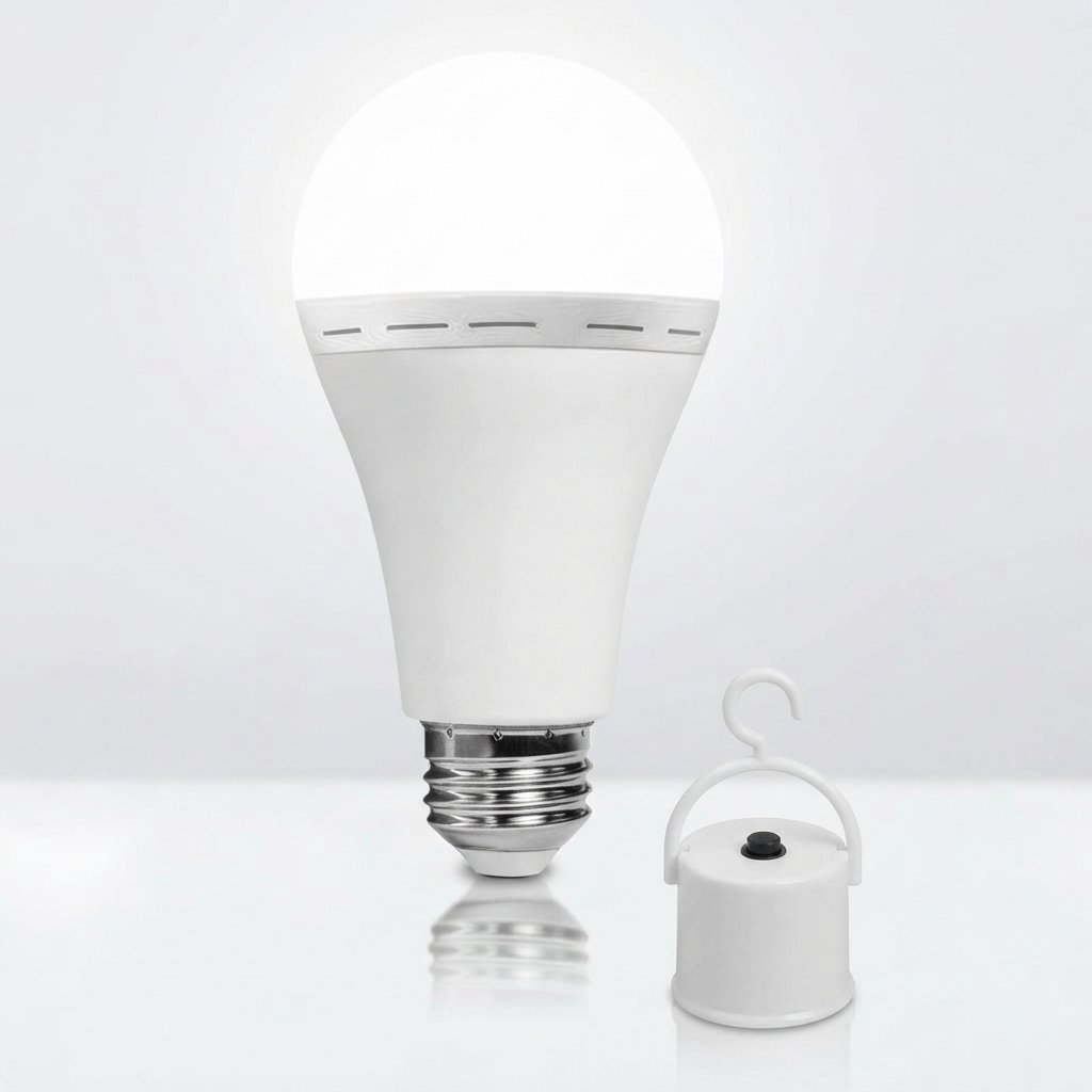 The "Smart" Emergency Bulb That Charges Itself and Lights Up in Water  Never Be Left in the Dark Again!