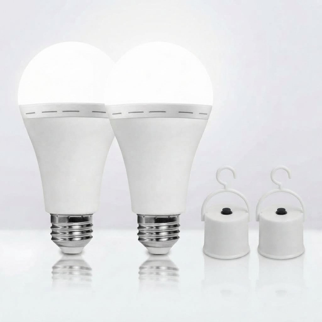 The "Smart" Emergency Bulb That Charges Itself and Lights Up in Water  Never Be Left in the Dark Again!