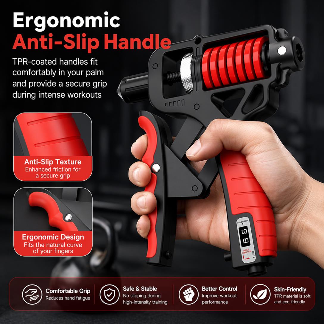 Smart Counting Hand Grip Strengthener