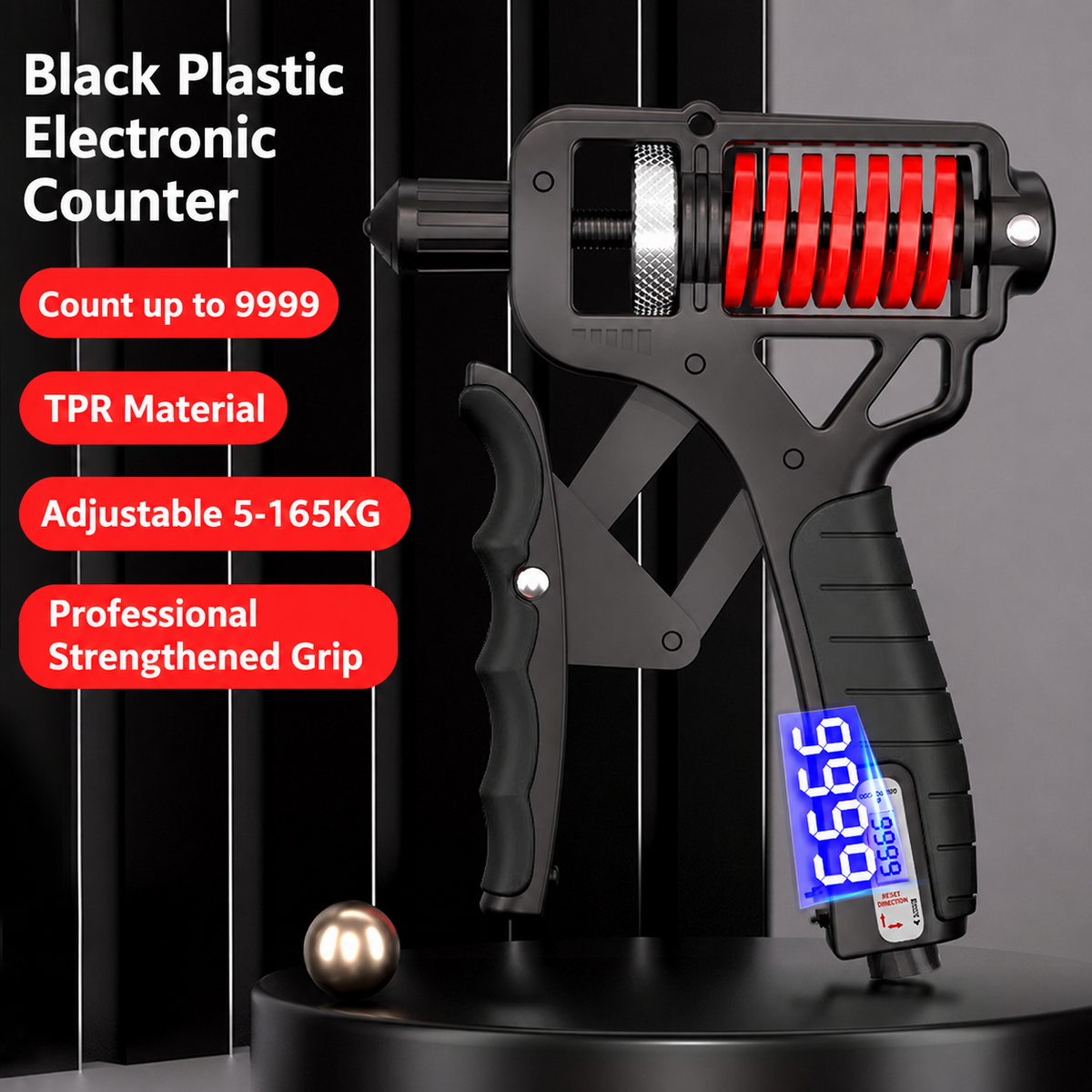 Smart Counting Hand Grip Strengthener
