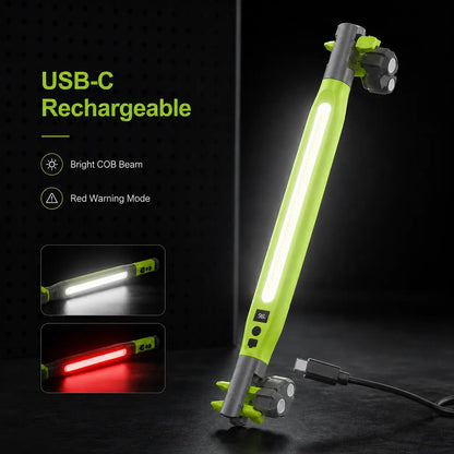 🔦 Rechargeable COB Work Light -【49% OFF】- ✨ Magnetic 360° Rotation Hands-Free Wide Area Illumination