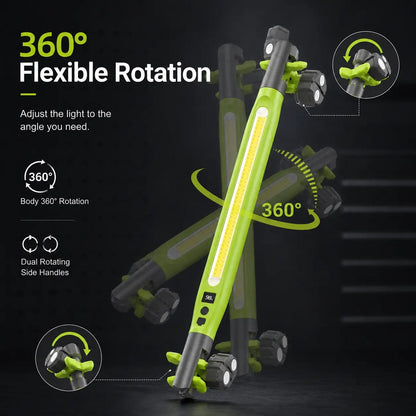 🔦 Rechargeable COB Work Light -【49% OFF】- ✨ Magnetic 360° Rotation Hands-Free Wide Area Illumination