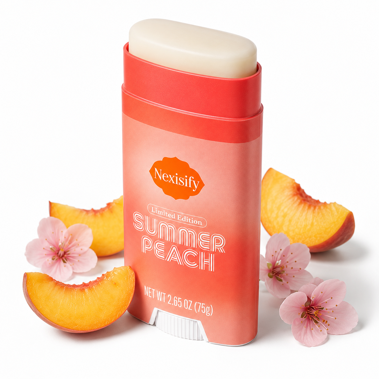 Nexisify Summer Peach Deodorant – Freshness & Gentle Underarm Care