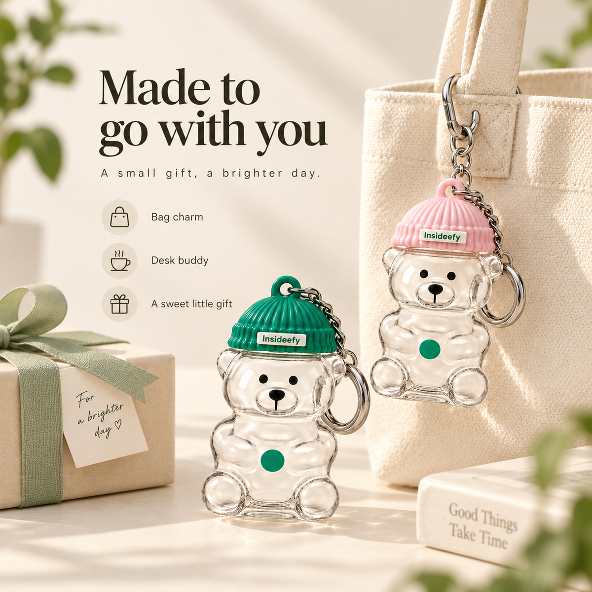Insideefy Bearista Miniature Keychain – Limited Edition