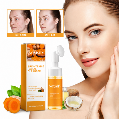 Turmeric Kojic Acid Cleanser – Brightening Acne Foam Cleanser