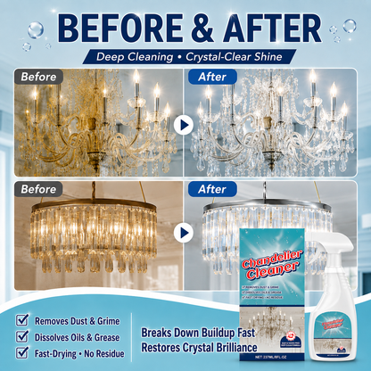 Powerful Stain Removal-Chandelier Cleaner