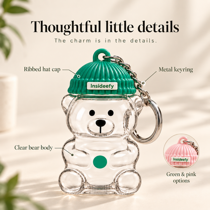 Insideefy Bearista Miniature Keychain – Limited Edition