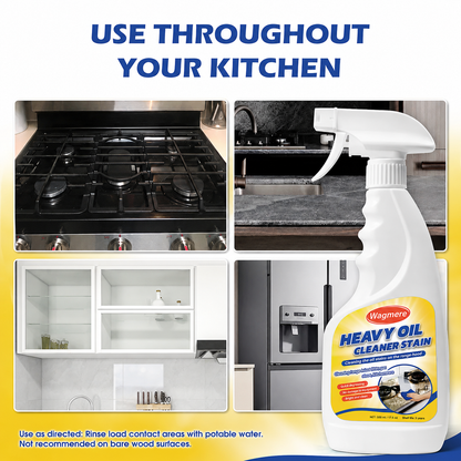 Wagmere Multi-Purpose Cleaner- Effective Multi-Purpose Cleaner with Spray Nozzle Spray & Towel for Kitchen, Household, Oven, Stove, Range Hood, Sink