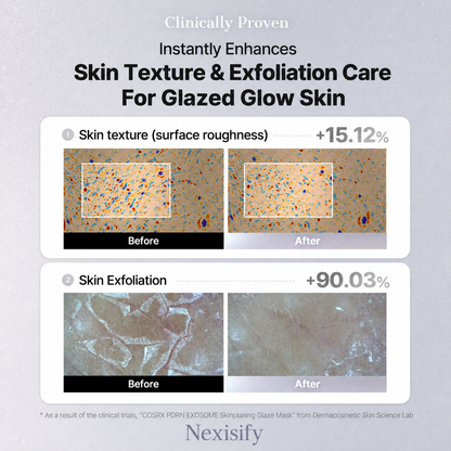 PDRN Exosome Overnight Glaze Peel-Off Mask  Hydrate, smooth and reveal a fresh glazed-looking glow while you sleep.