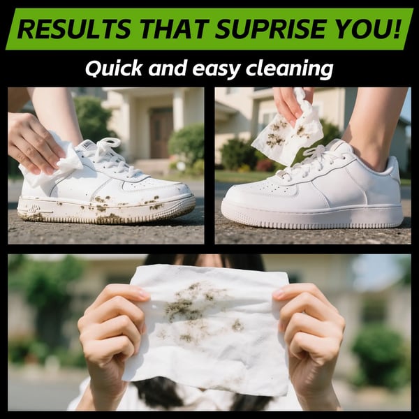 Insideefy® Shoe Care Kit (1 set): Shoe cleaning and care kit including dry cleaner, stain removal wipes, basketball shoe cleaner, and dedicated brushes