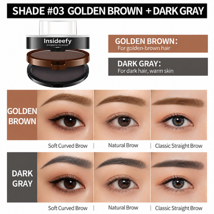 🔥 LAST DAY: BUY 1 GET 1 FREE 🌸 2-Color Waterproof Brow Stamp Kit for Quick, Natural-Looking Brows