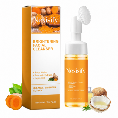 Turmeric Kojic Acid Cleanser – Brightening Acne Foam Cleanser