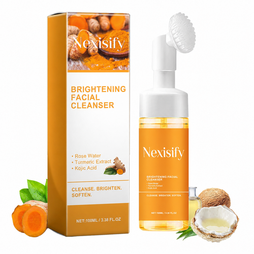 Turmeric Kojic Acid Cleanser – Brightening Acne Foam Cleanser