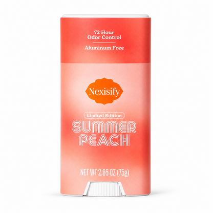 Nexisify Summer Peach Deodorant – Freshness & Gentle Underarm Care