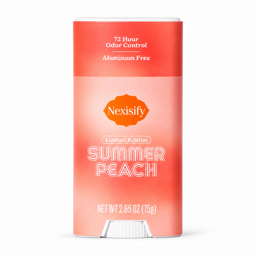 Nexisify Summer Peach Deodorant – Freshness & Gentle Underarm Care