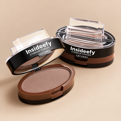 🔥 LAST DAY: BUY 1 GET 1 FREE 🌸 2-Color Waterproof Brow Stamp Kit for Quick, Natural-Looking Brows