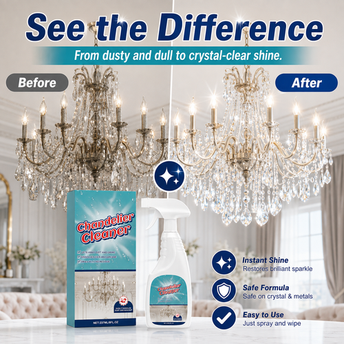 Powerful Stain Removal-Chandelier Cleaner