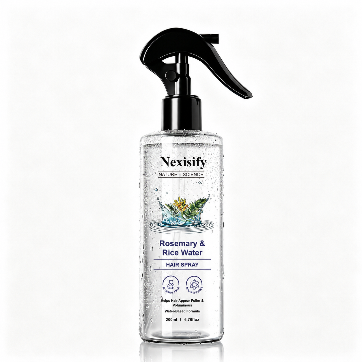Rosemary Rice Water Hair Mist for Soft Smooth Non Greasy Hair