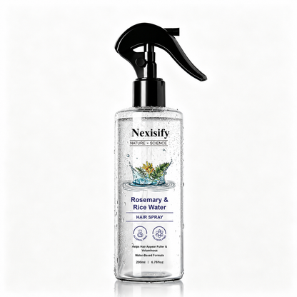 Rosemary Rice Water Hair Mist for Soft Smooth Non Greasy Hair