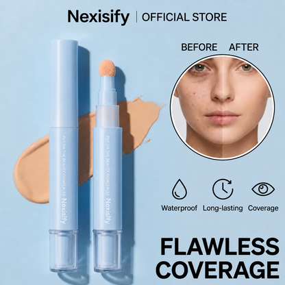 Dual-Effect Concealer & Powder Foundation💫